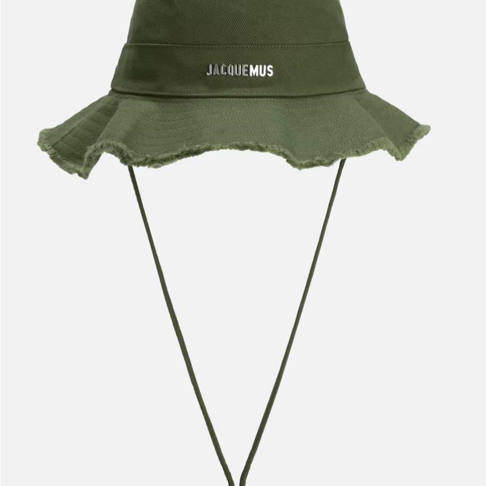 Jacquemus  Le bob artichaut Olive Green Bucket Hat